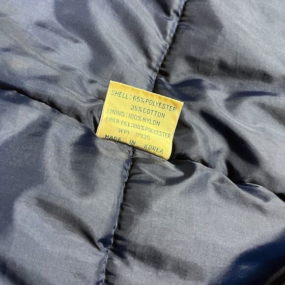 ST JOHN'S BAY Men's Blue Insulated Winter Coat size Large - Picture 13 of 14